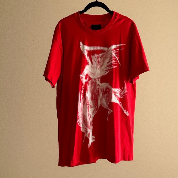 Givenchy Other - Givenchy Gothic t-shirt Logo Print Oversized Tee Size S